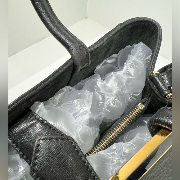 Fendi Black Leather Tote Bag - Picture 14 of 16